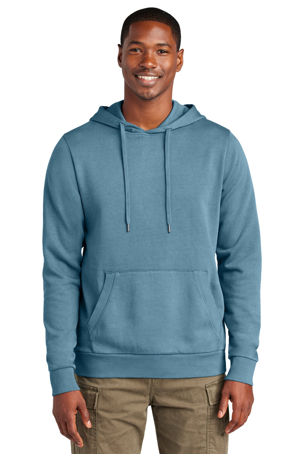 District Wash™ Fleece Hoodie - Dusk Blue - XS