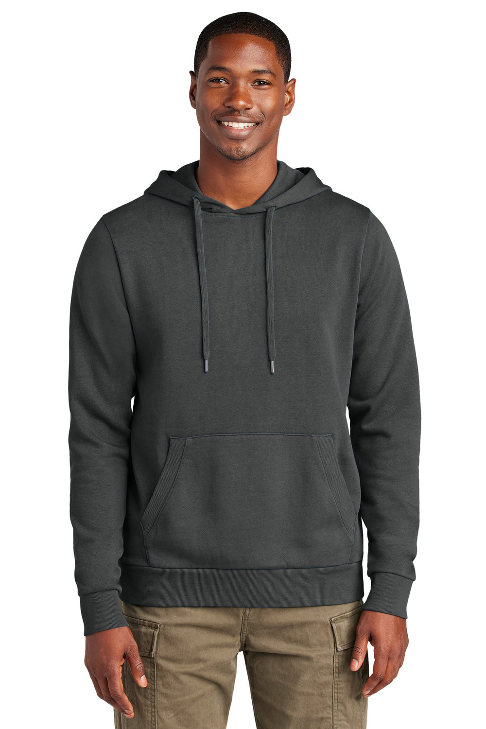 District Wash™ Fleece Hoodie - Graphite - XS