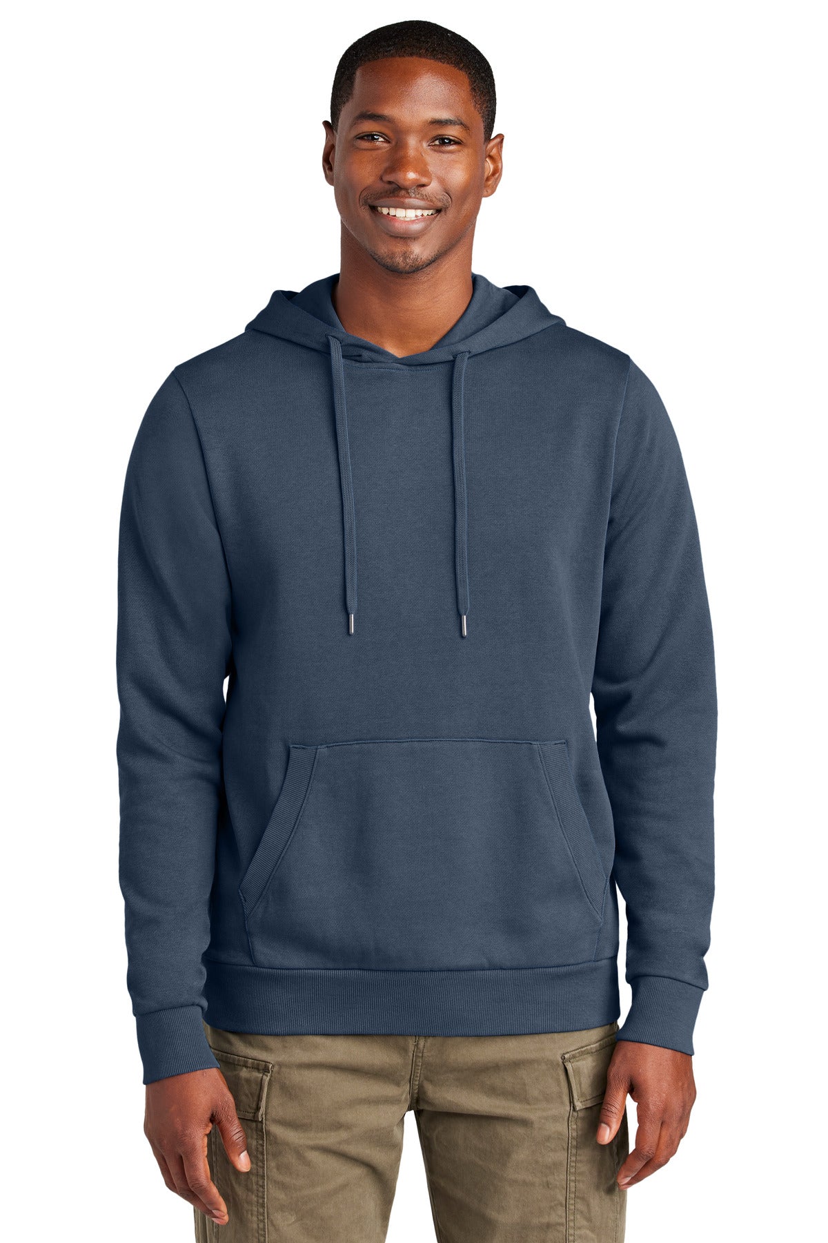 District Wash™ Fleece Hoodie - True Navy - XS