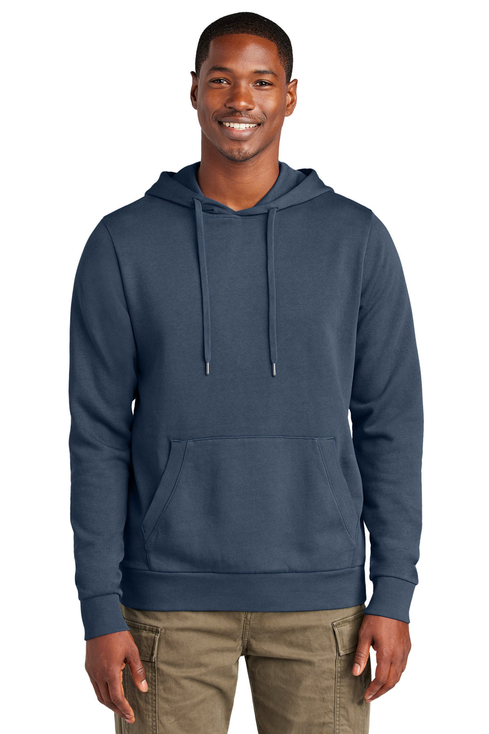 District Wash™ Fleece Hoodie - True Navy - XS