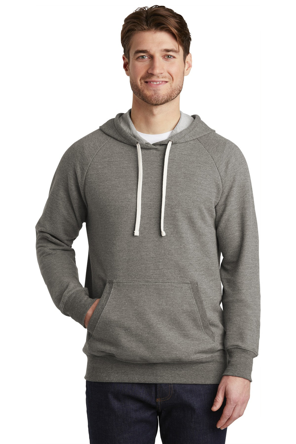 District ® Perfect Tri ® French Terry Hoodie - Grey Frost - XS