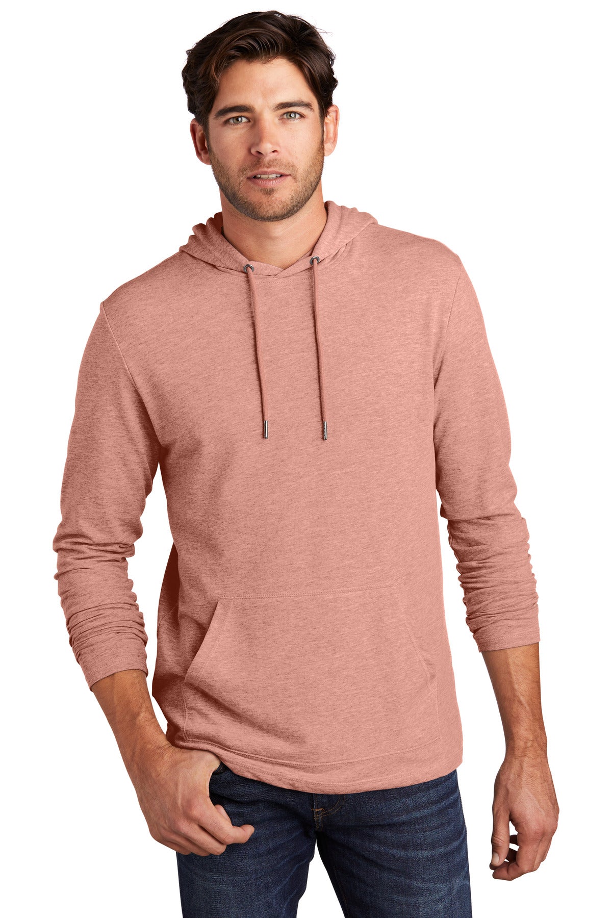 District® Featherweight French Terry™ Hoodie - Nostalgia Rose Heather - 2XL