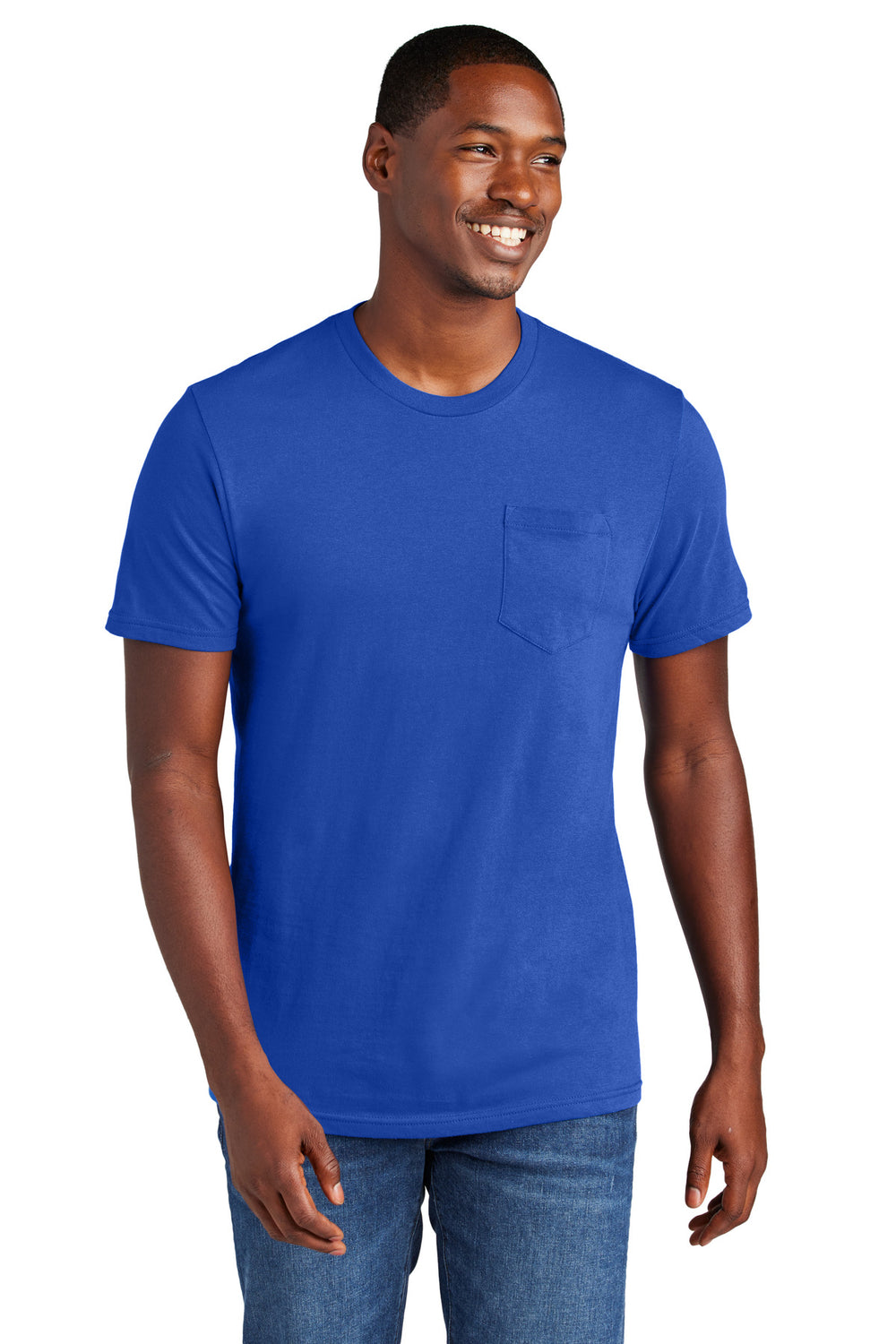 District ® Very Important Tee ® with Pocket - Deep Royal - 2XL