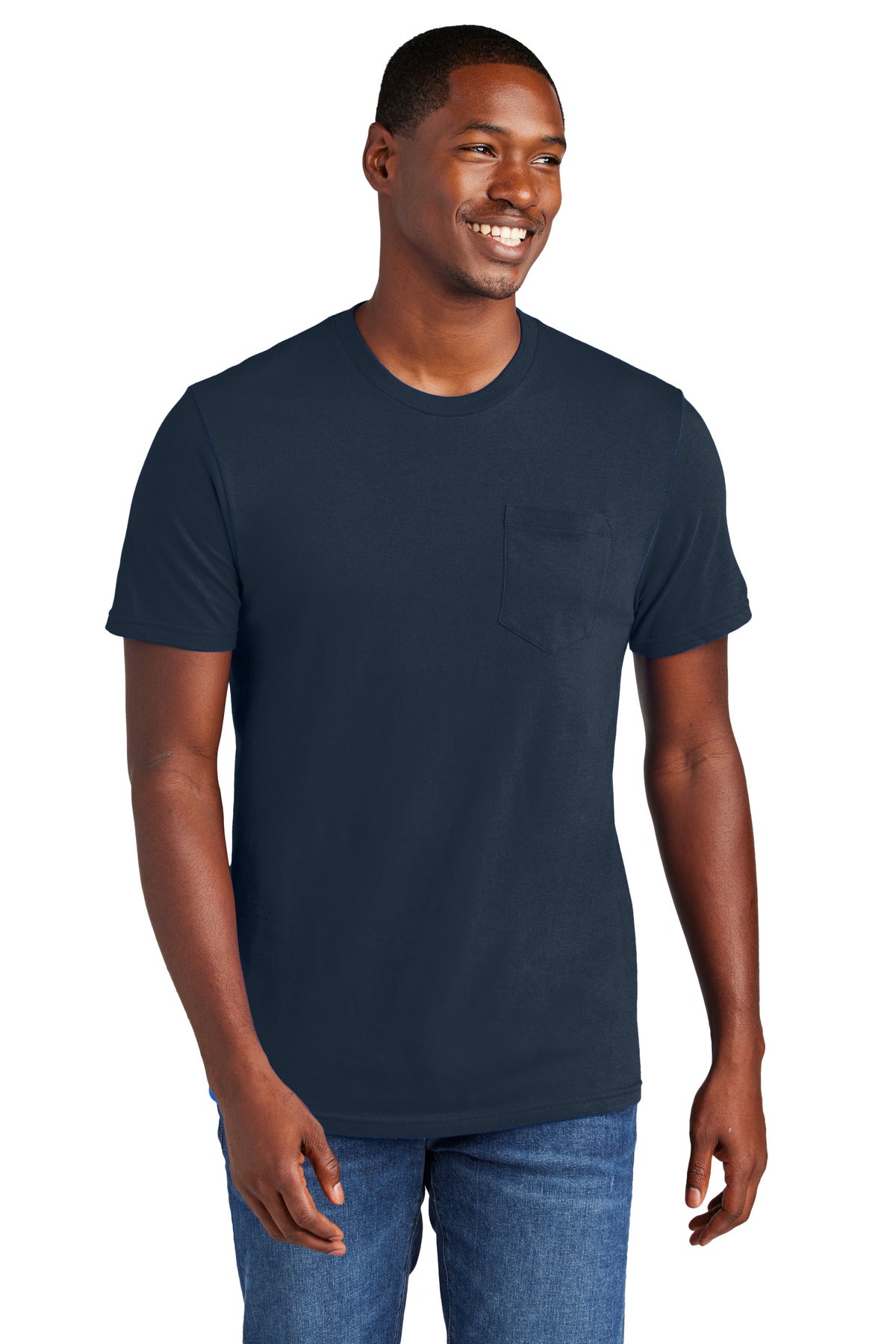 District ® Very Important Tee ® with Pocket - New Navy - 2XL
