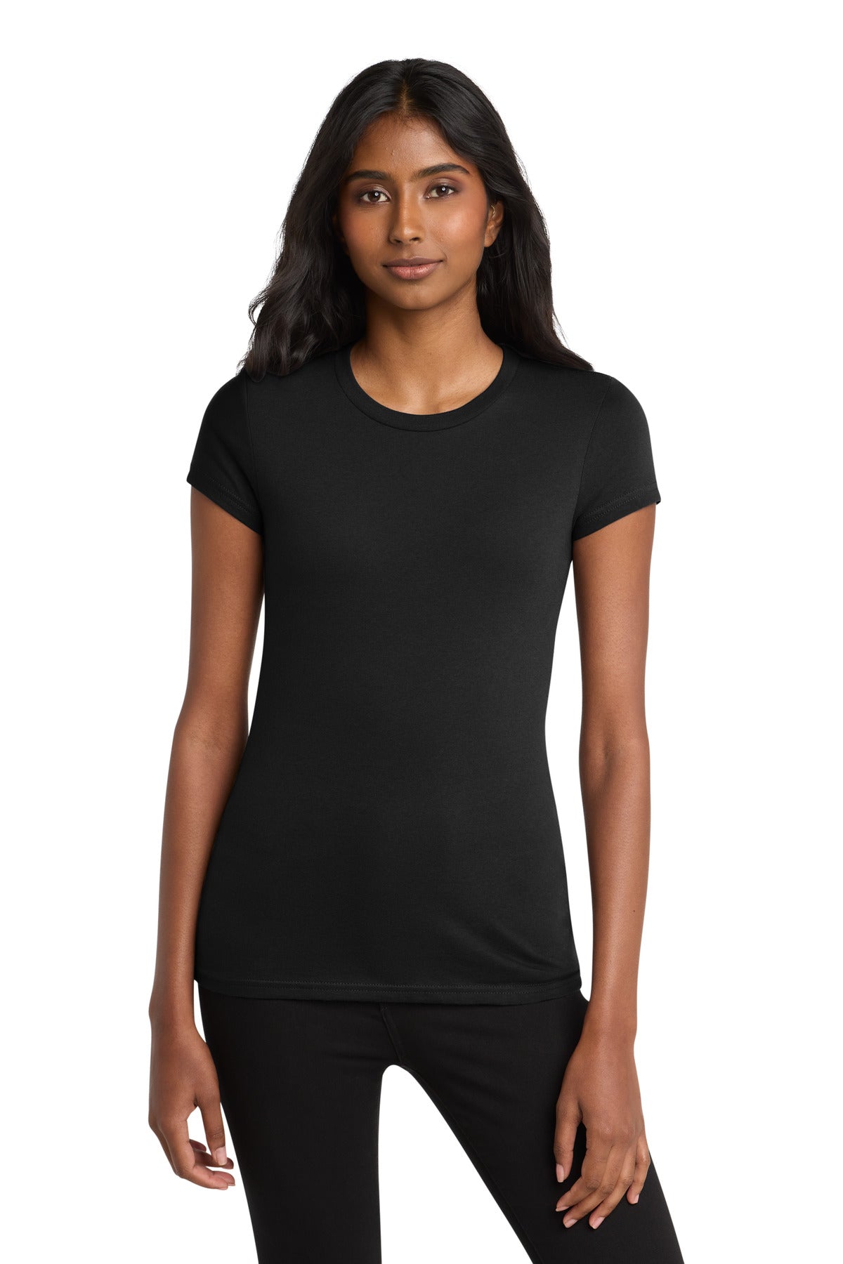 District ® Women’s Fitted Very Important Tee ® - Black - XS