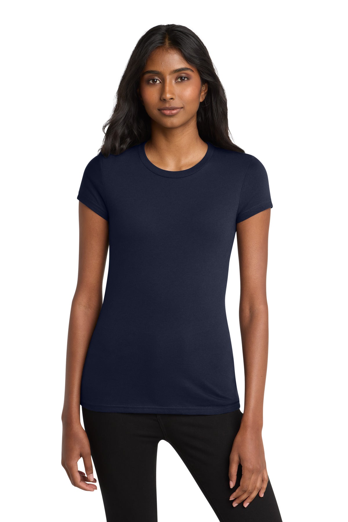 District ® Women’s Fitted Very Important Tee ® - New Navy - XS