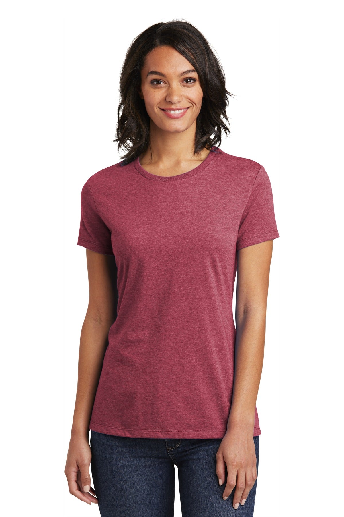 District ® Women’s Very Important Tee ® - Heathered Cardinal - XS