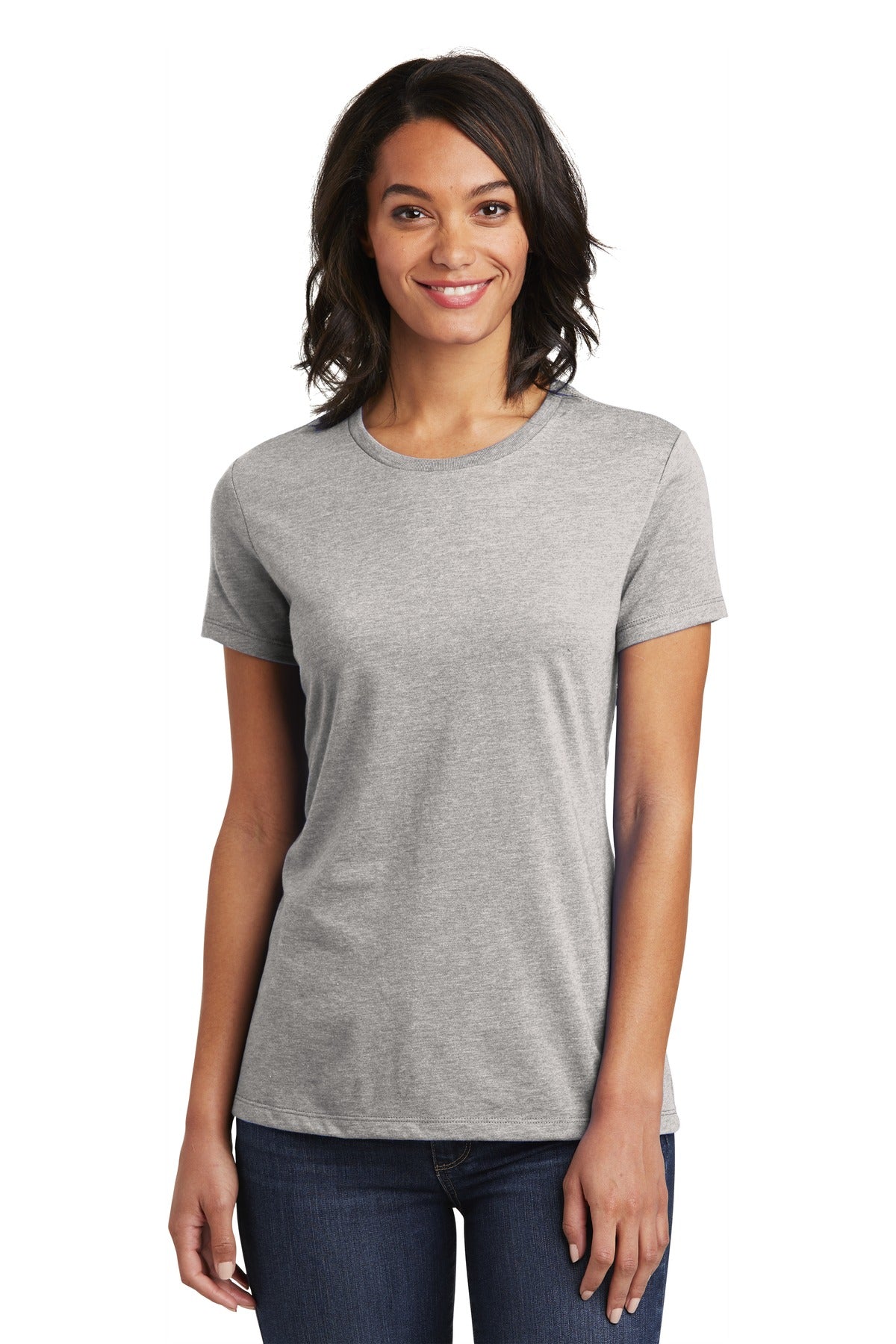 District ® Women’s Very Important Tee ® - Light Heather Grey - XS
