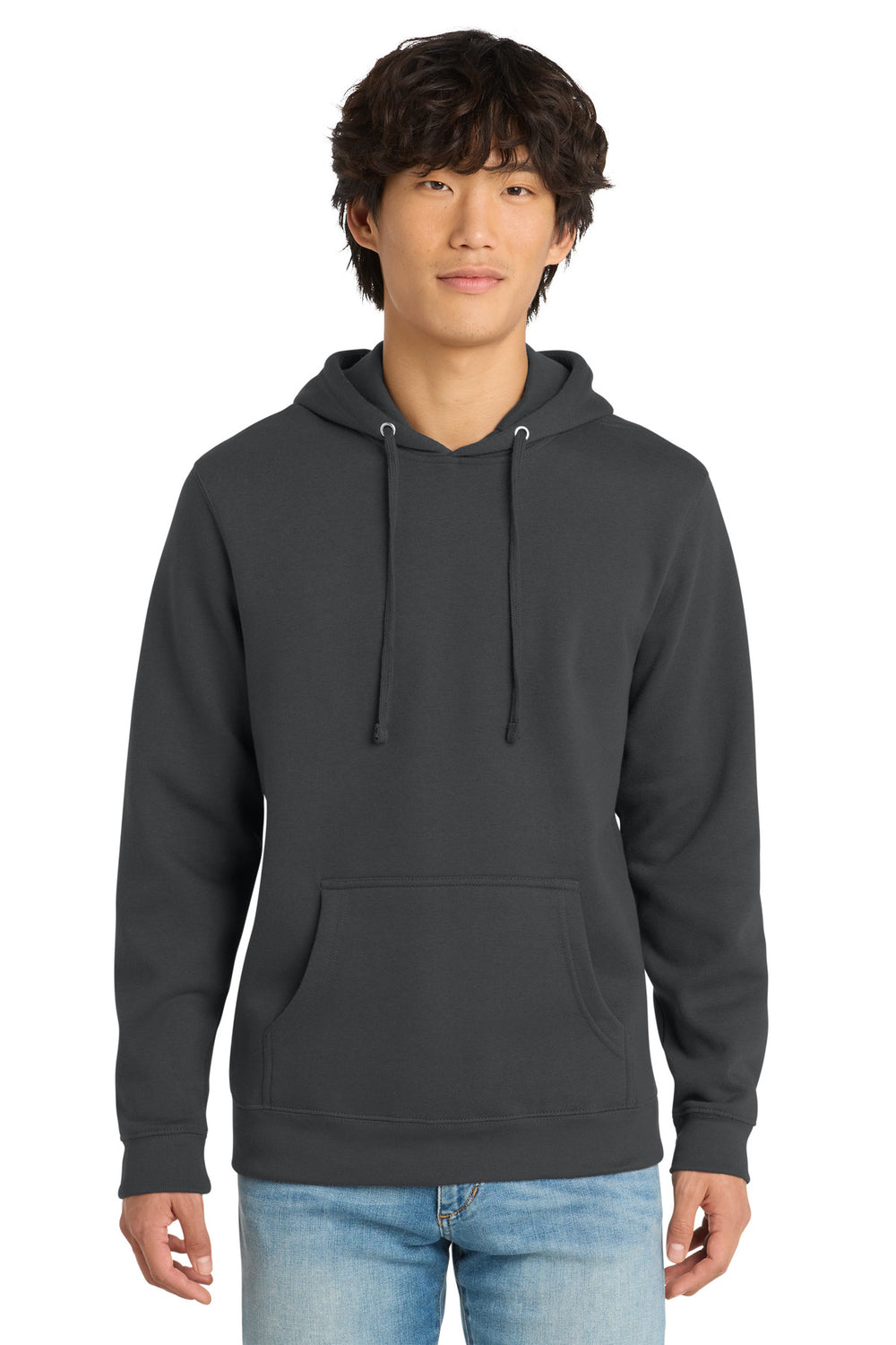 District® V.I.T.™ Fleece Hoodie - Charcoal - XS