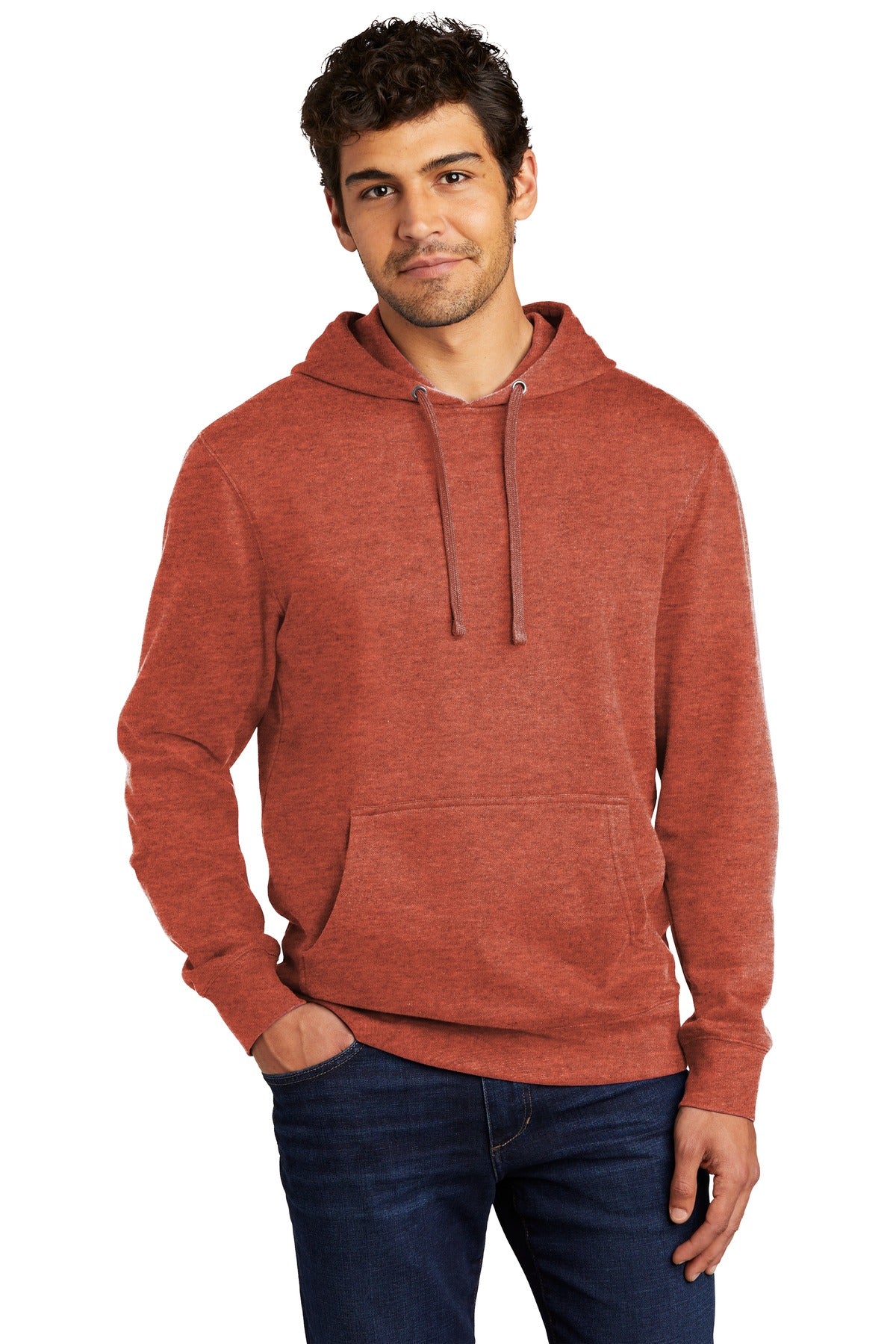 District® V.I.T.™ Fleece Hoodie - Heathered Russet - XS