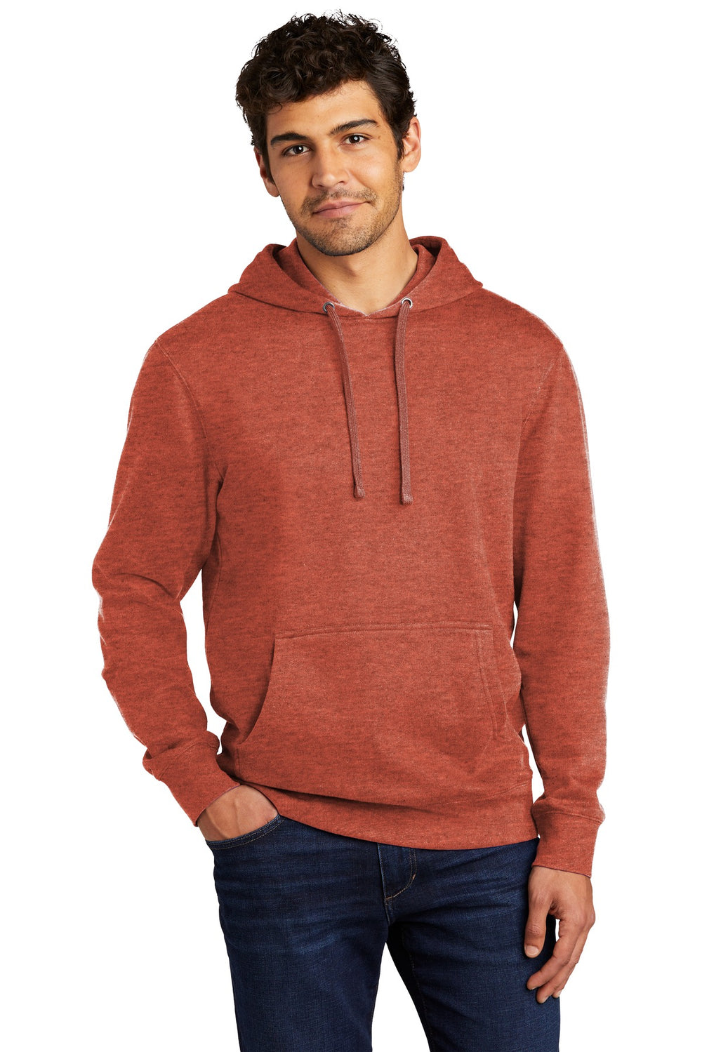 District® V.I.T.™ Fleece Hoodie - Heathered Russet - XS