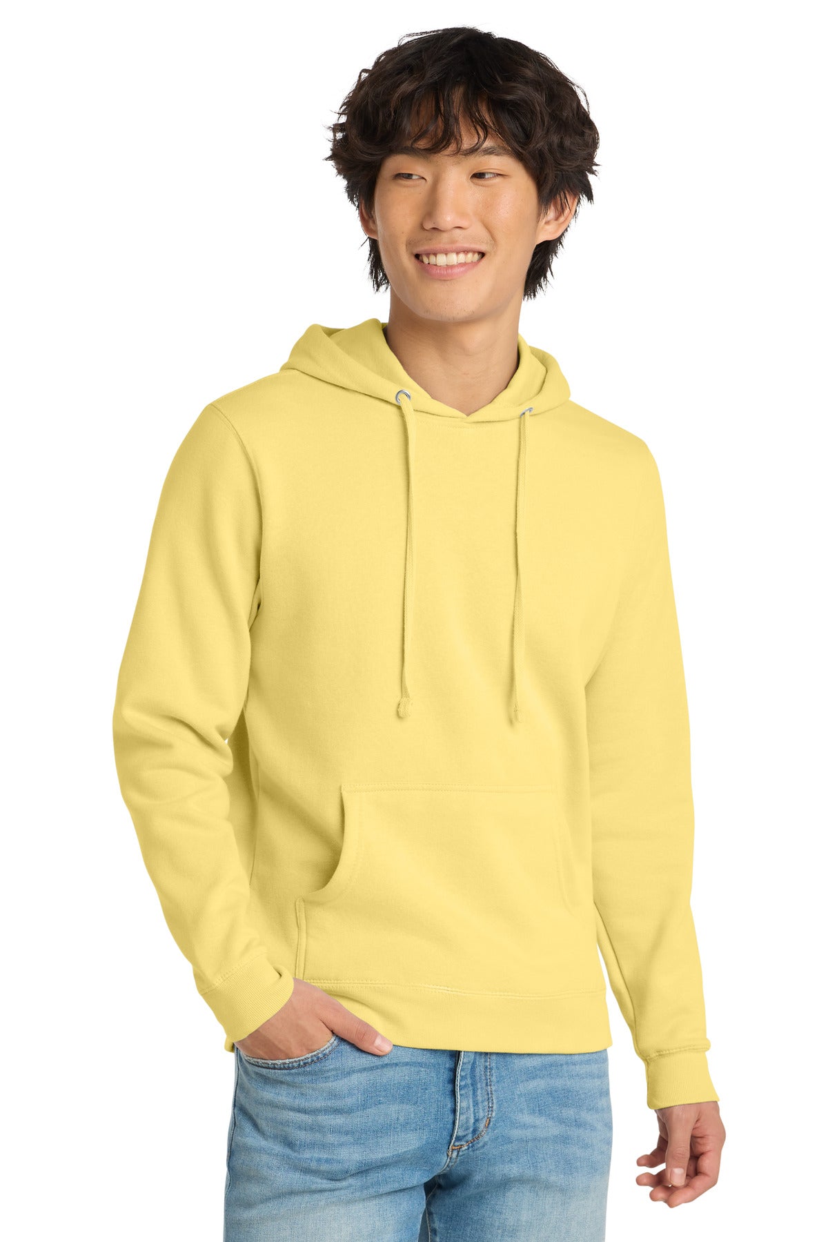 District® V.I.T.™ Fleece Hoodie - Light Yellow - XS