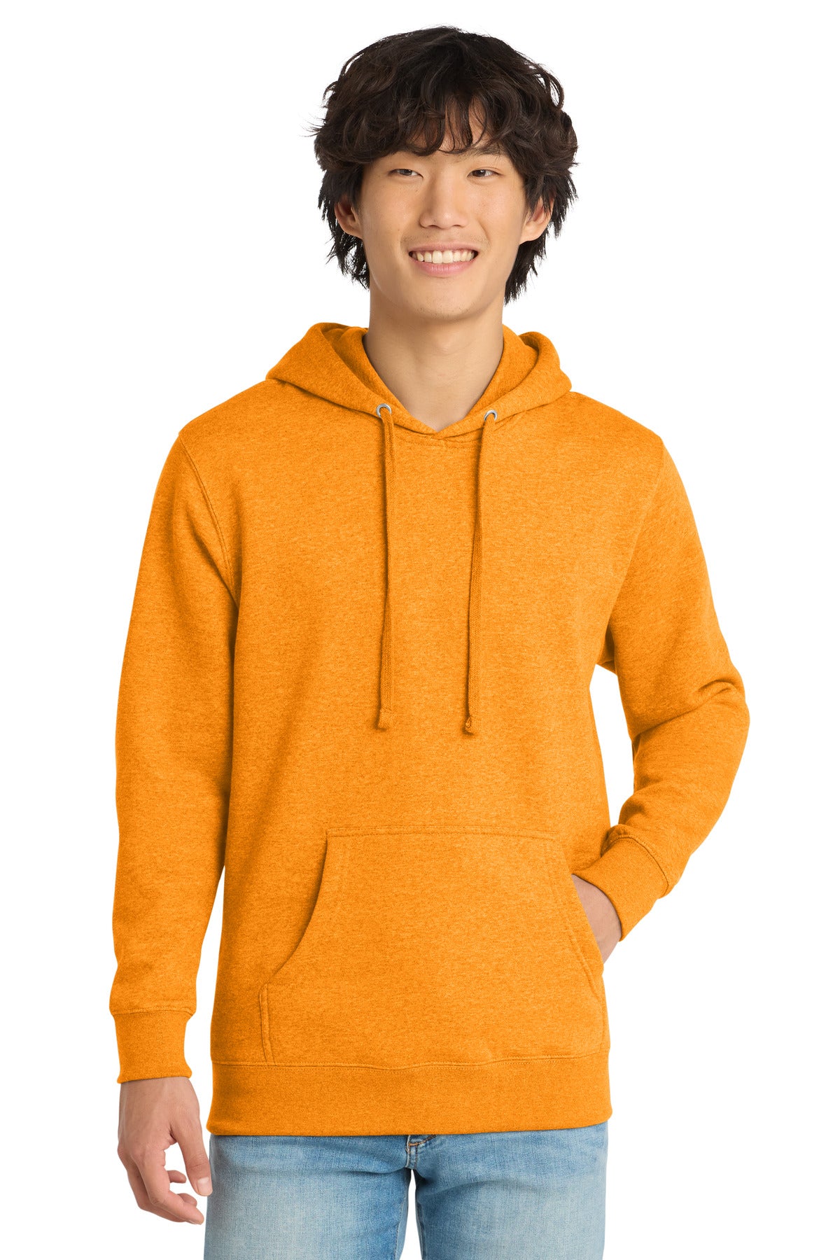 District® V.I.T.™ Fleece Hoodie - Marigold Heather - 2XL