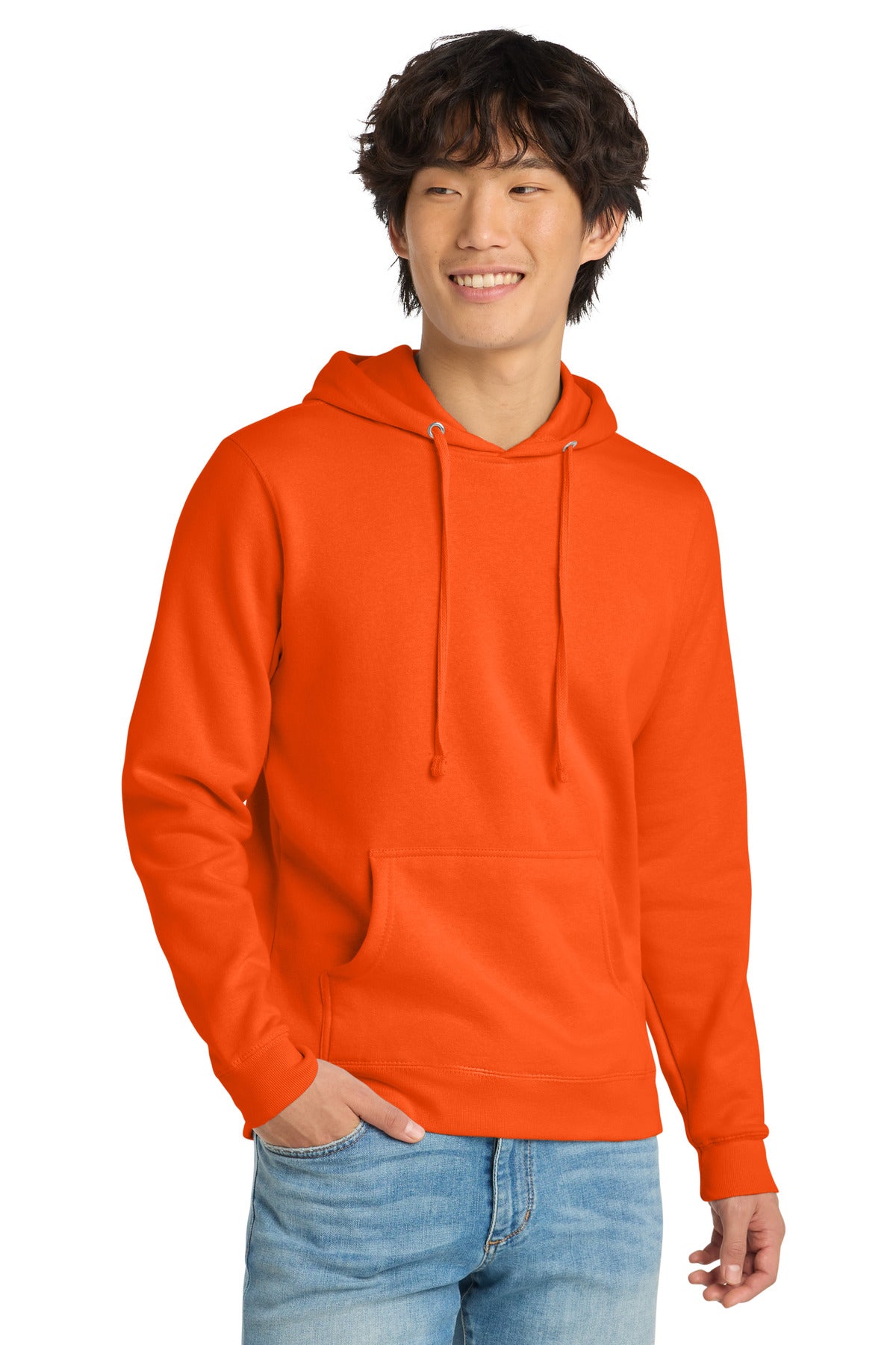 District® V.I.T.™ Fleece Hoodie - S. Orange - 2XL
