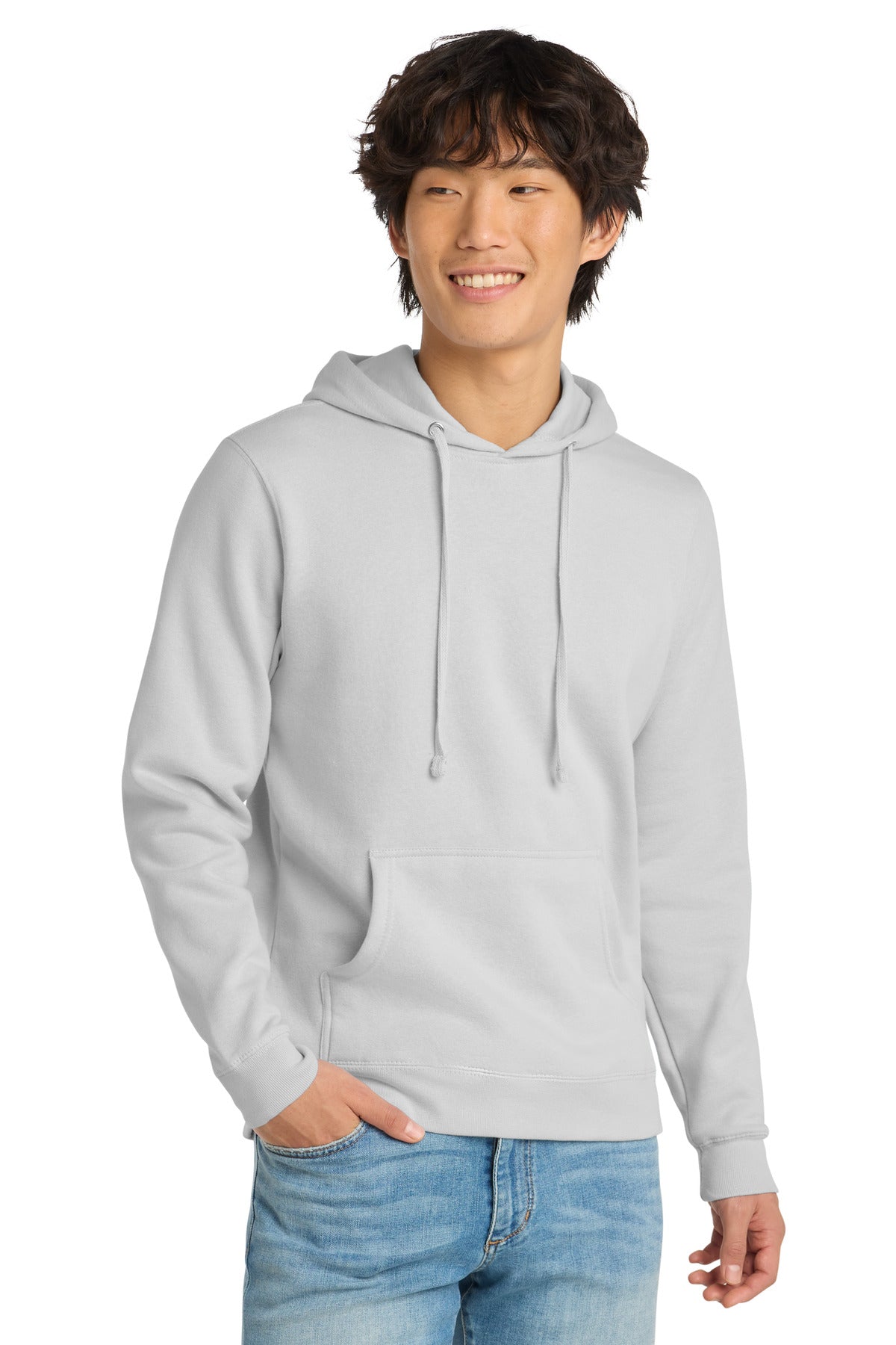 District® V.I.T.™ Fleece Hoodie - White Smoke - 2XL
