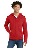 District® V.I.T.™ Fleece Full-Zip Hoodie - Classic Red - XS