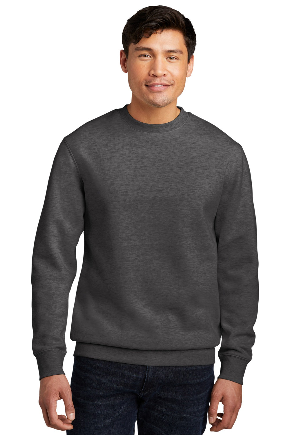 District® V.I.T.™ Fleece Crew - Heathered Charcoal - XS
