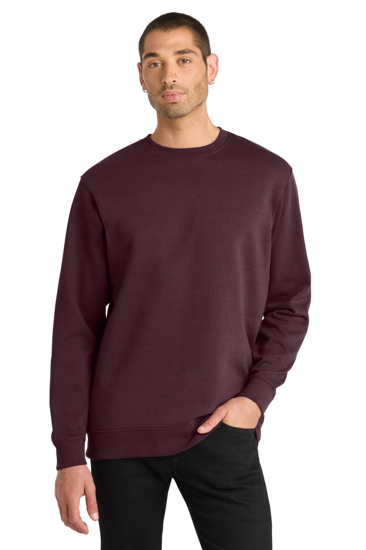 District® V.I.T.™ Fleece Crew - Plum - XS