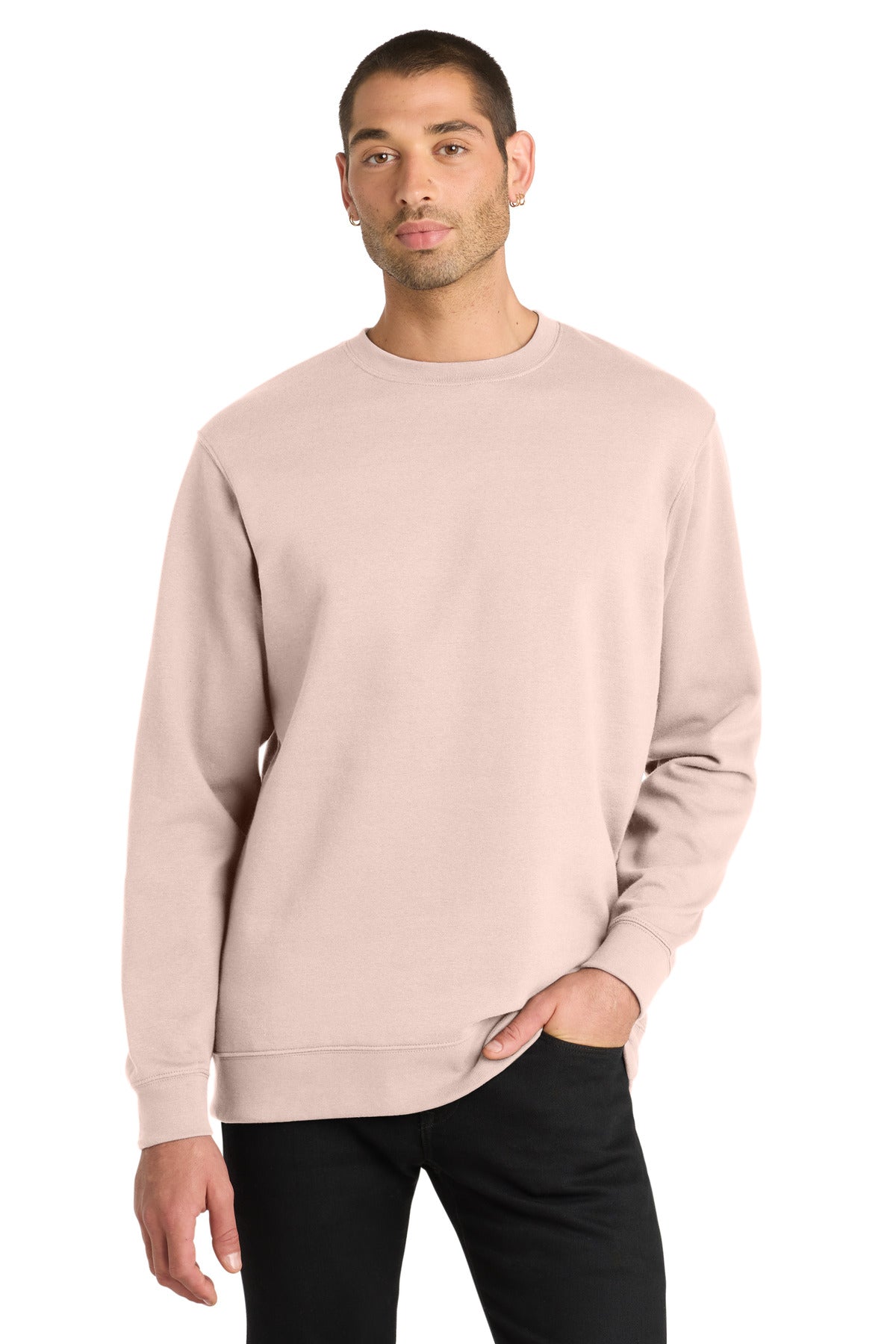 District® V.I.T.™ Fleece Crew - Rosewater Pink - XS