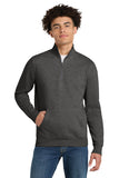 District® V.I.T.™ Fleece 1/4-Zip - Heathered Charcoal - XS