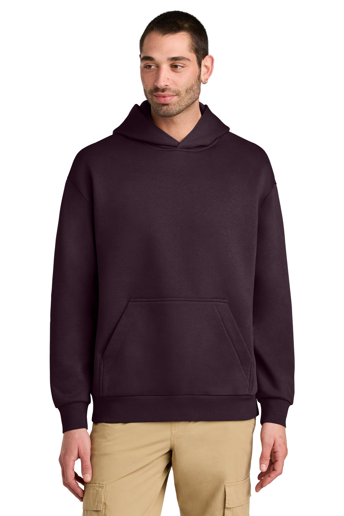District® V.I.T.™ Heavyweight Fleece Hoodie - Bordeaux - XS