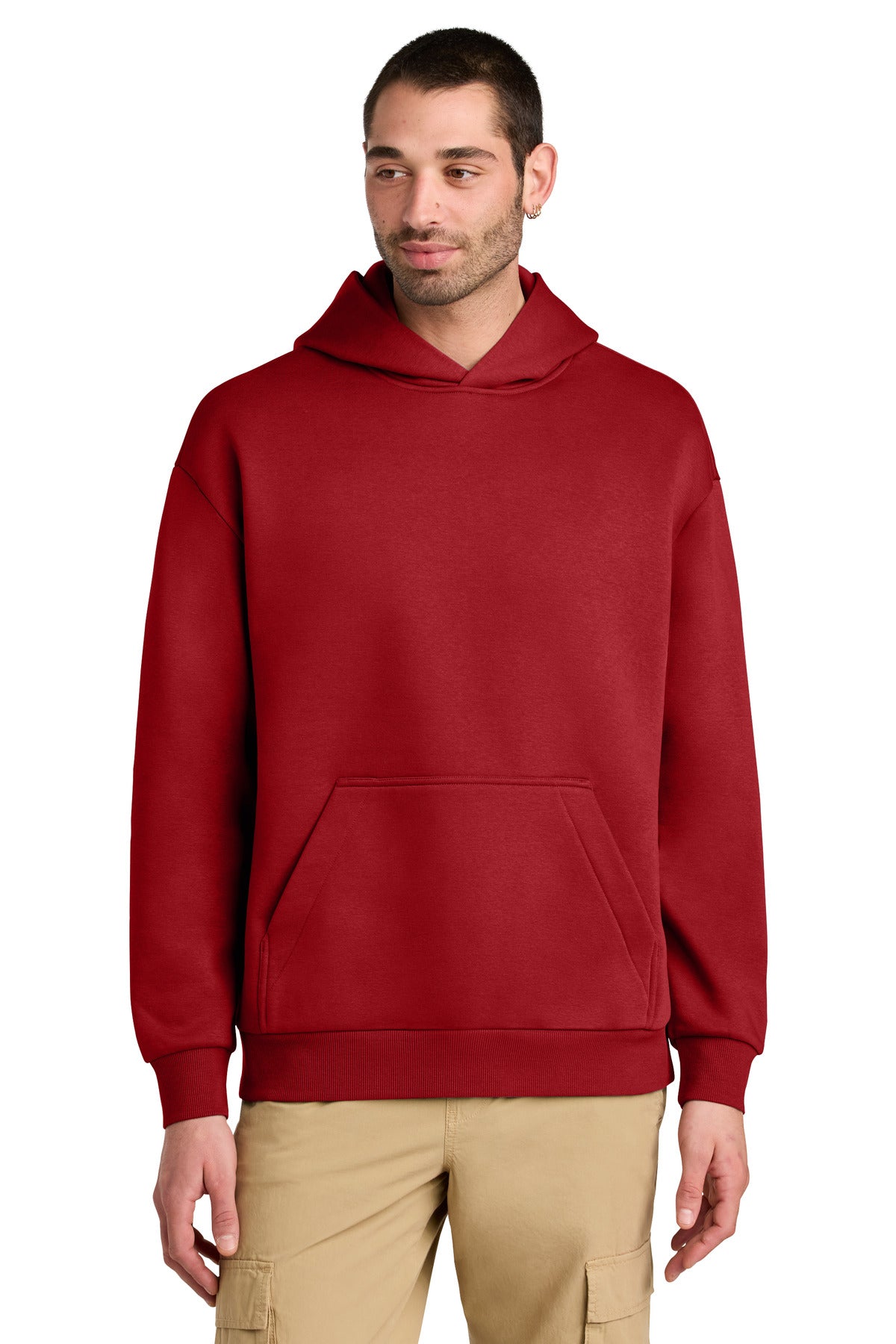 District® V.I.T.™ Heavyweight Fleece Hoodie - Classic Red - XS