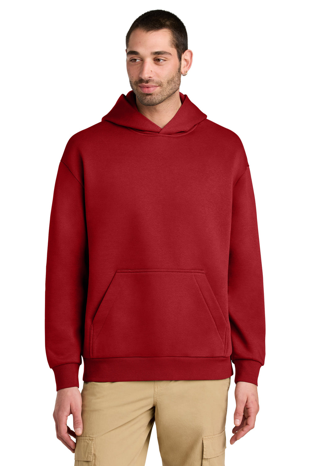 District® V.I.T.™ Heavyweight Fleece Hoodie - Classic Red - XS
