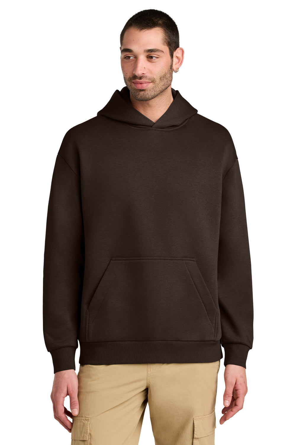 District® V.I.T.™ Heavyweight Fleece Hoodie - Dark Chocolate Brown - M