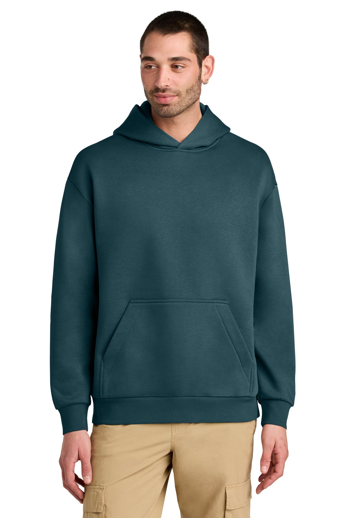 District® V.I.T.™ Heavyweight Fleece Hoodie - Deep Cyan - XS