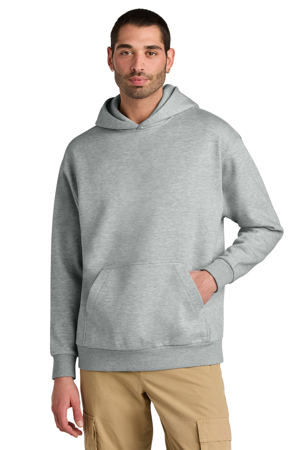 District® V.I.T.™ Heavyweight Fleece Hoodie - Light Heather Grey - XS
