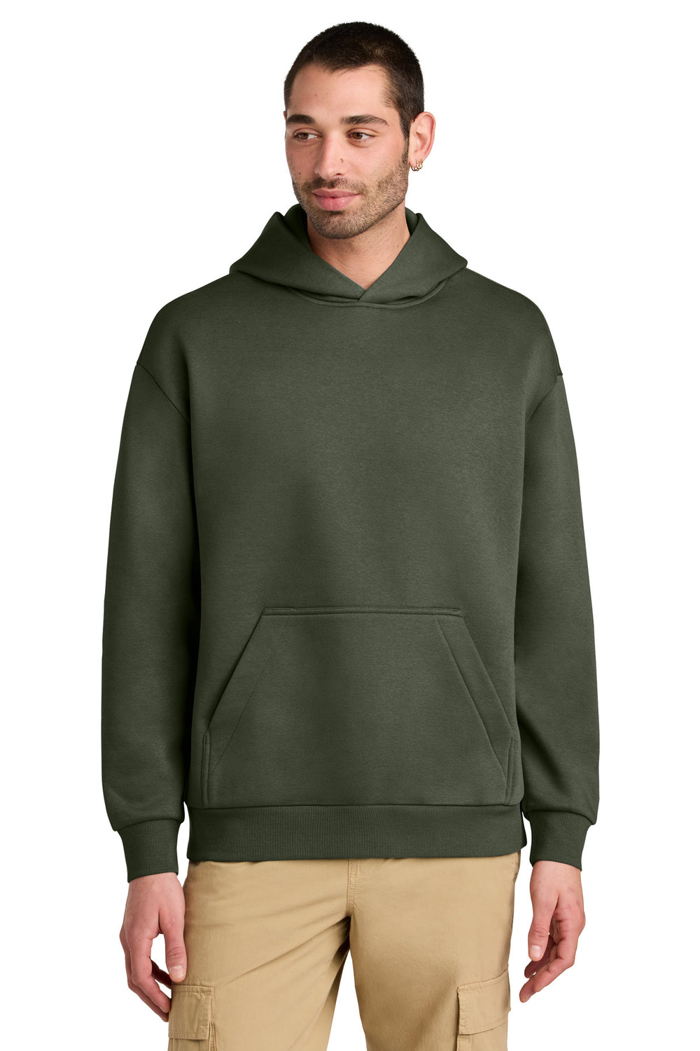District® V.I.T.™ Heavyweight Fleece Hoodie - Olive - S