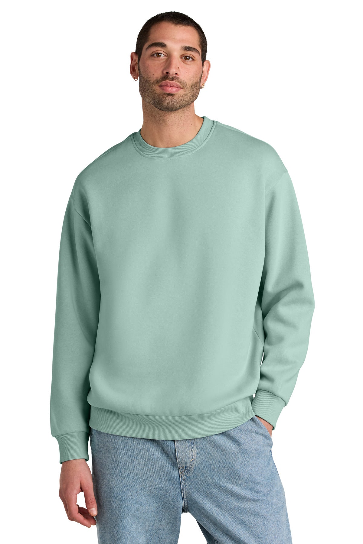 District® V.I.T.™ Heavyweight Fleece Crew - Dusty Sage - XS