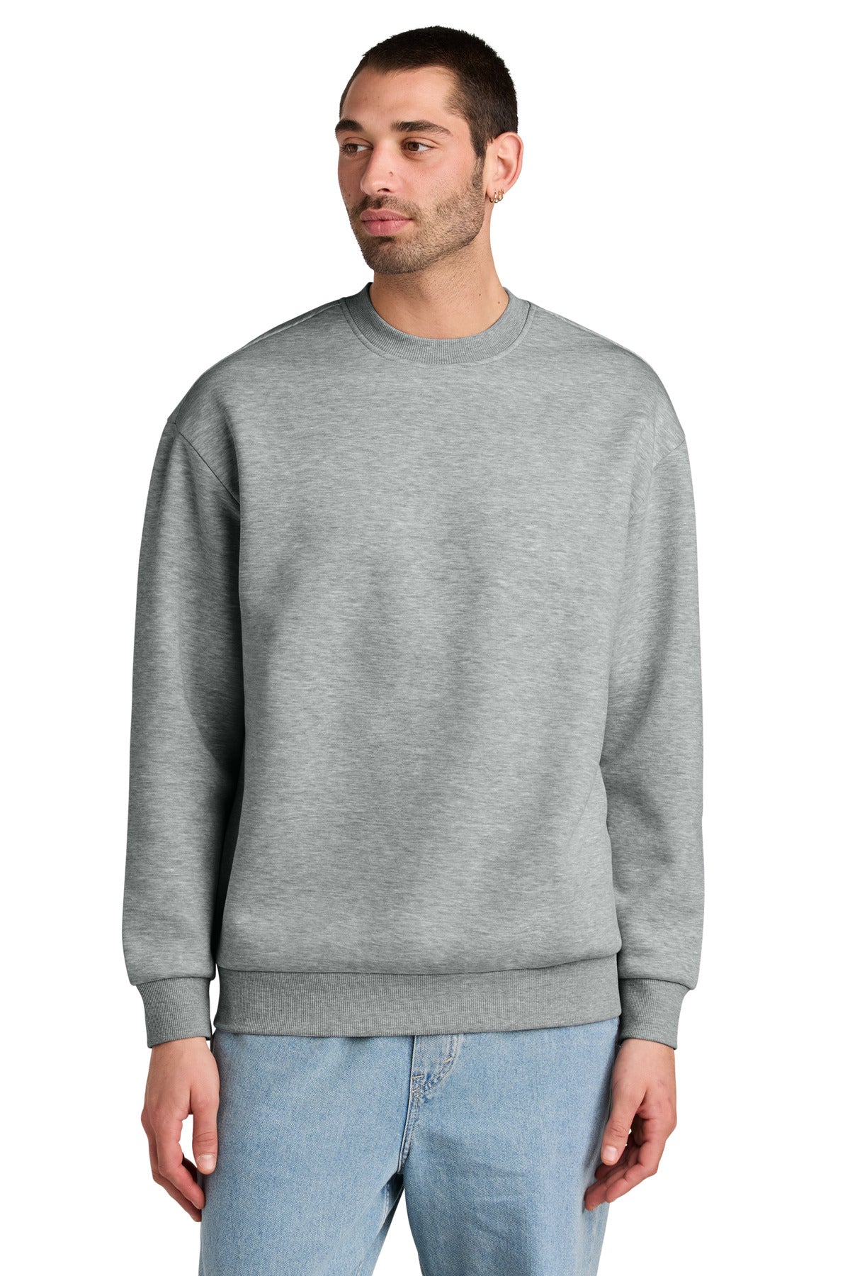 District® V.I.T.™ Heavyweight Fleece Crew - Light Heather Grey - XS