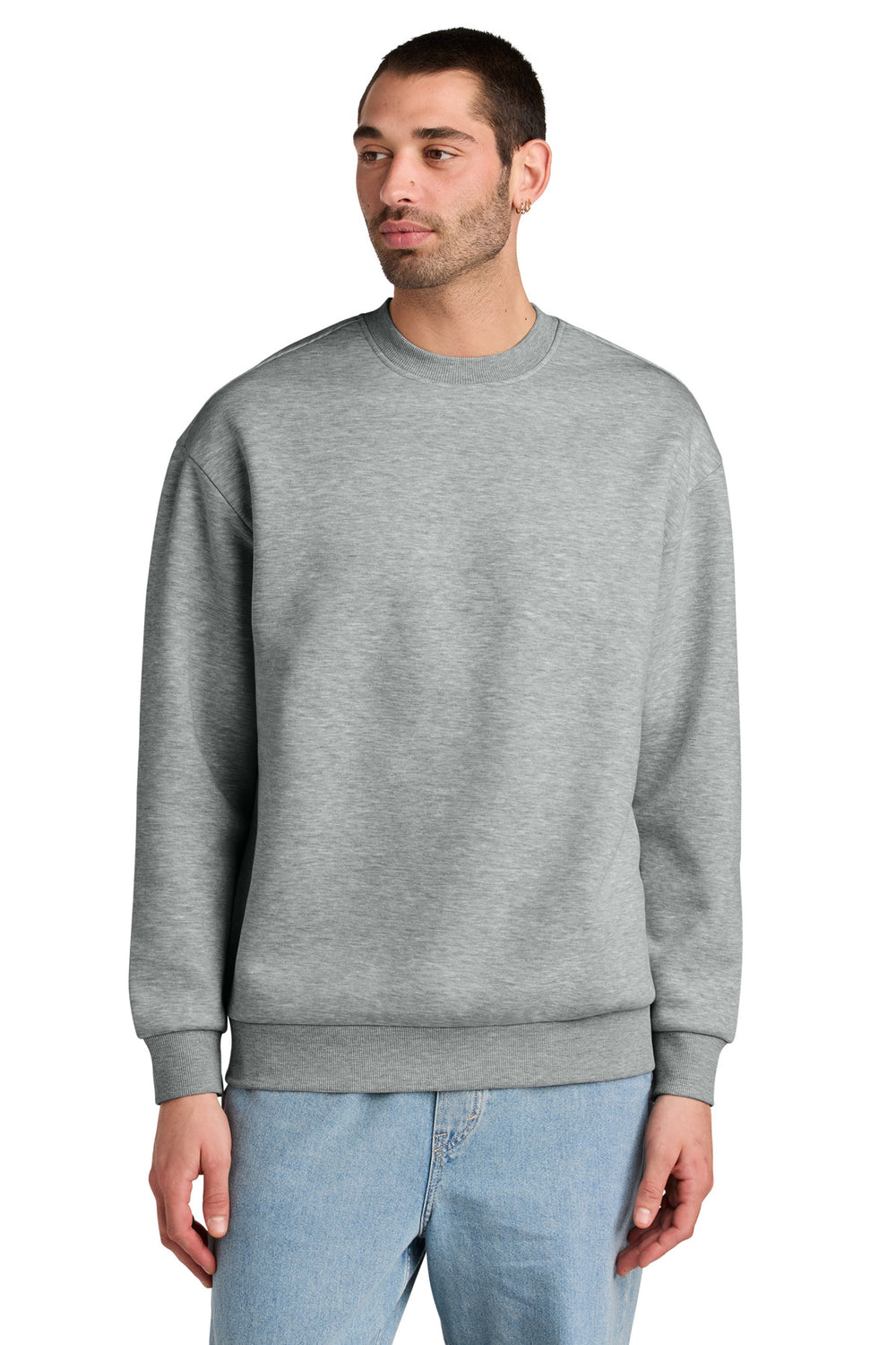 District® V.I.T.™ Heavyweight Fleece Crew - Light Heather Grey - XS