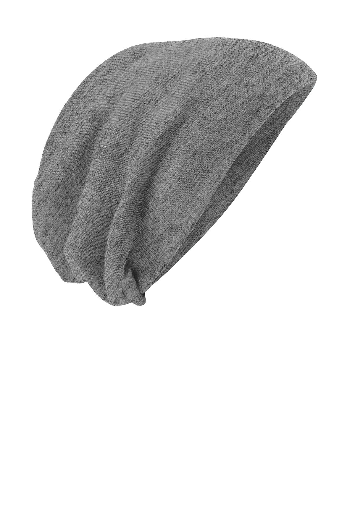 District ® Slouch Beanie - Light Grey Heather - OSFA