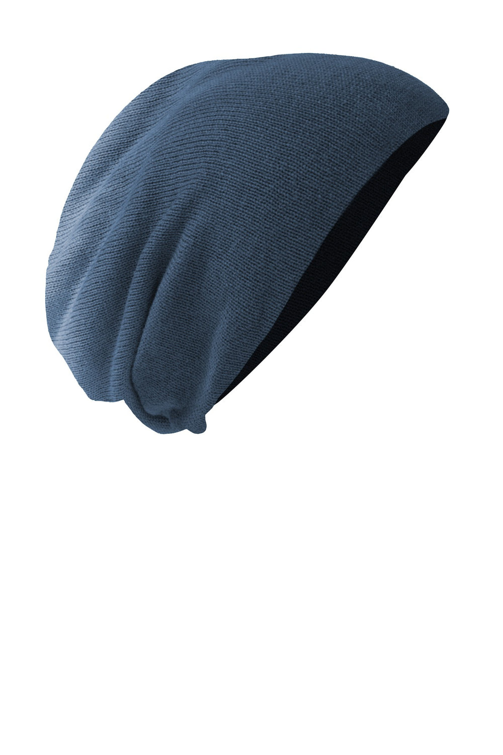 District ® Slouch Beanie - Navy Dip Dye - OSFA