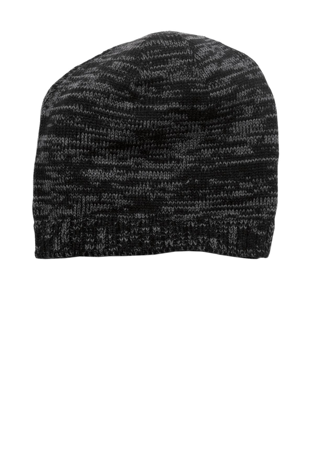 District ® Spaced-Dyed Beanie - Black/ Charcoal - OSFA