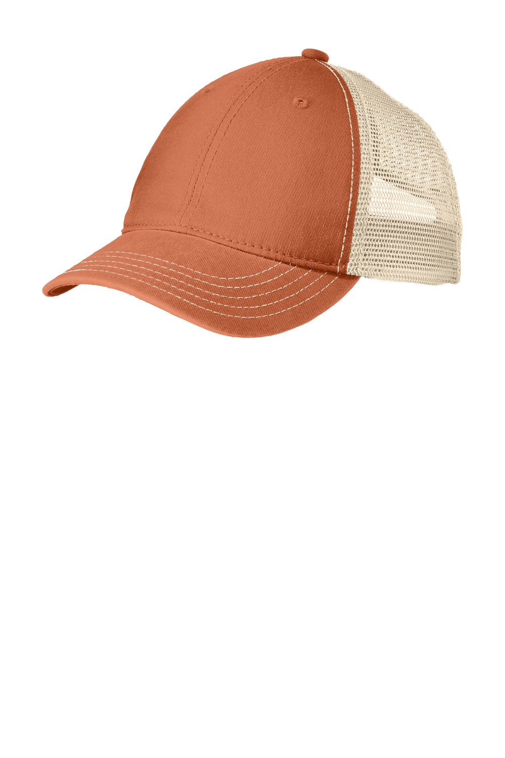 District ® Super Soft Mesh Back Cap - Burnt Orange/ Stone - OSFA