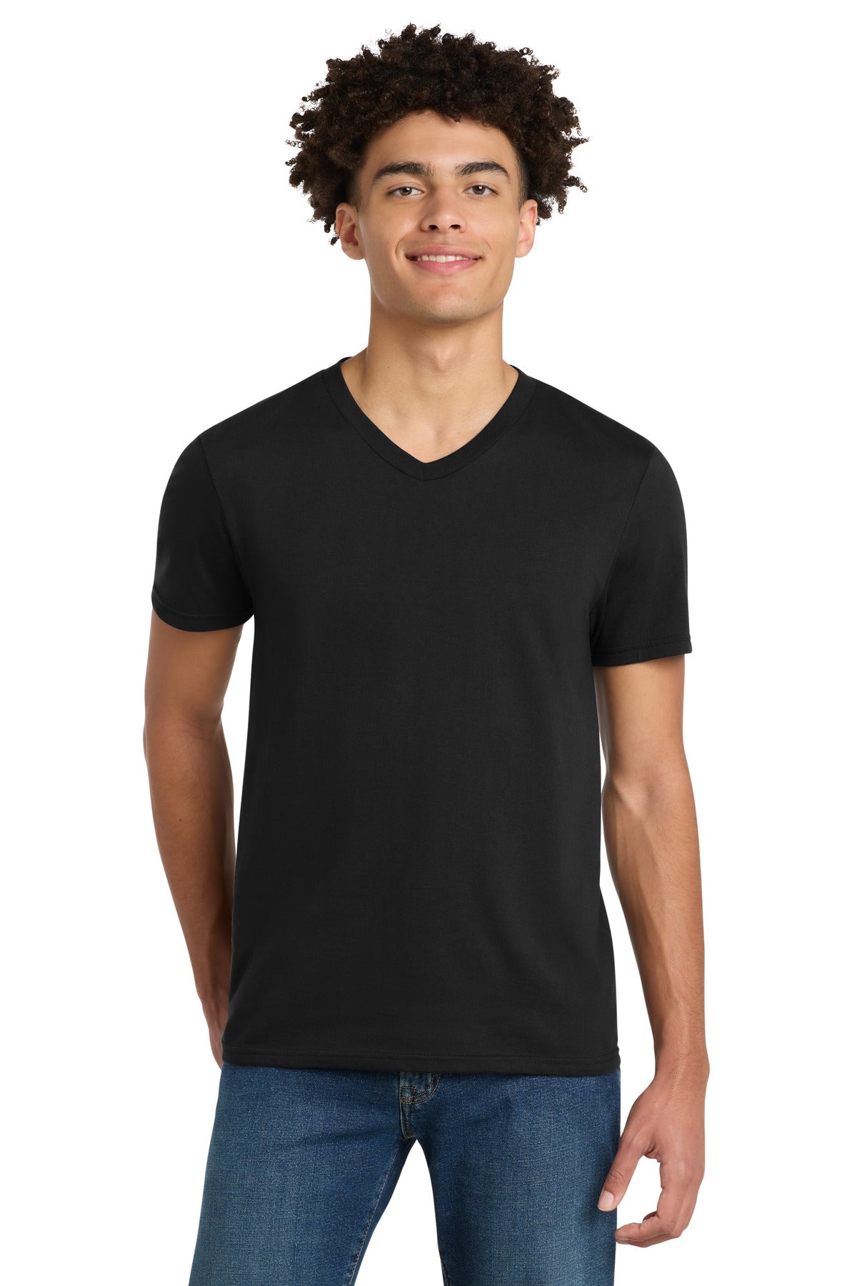 District ® Very Important Tee ® V-Neck - Black - XS