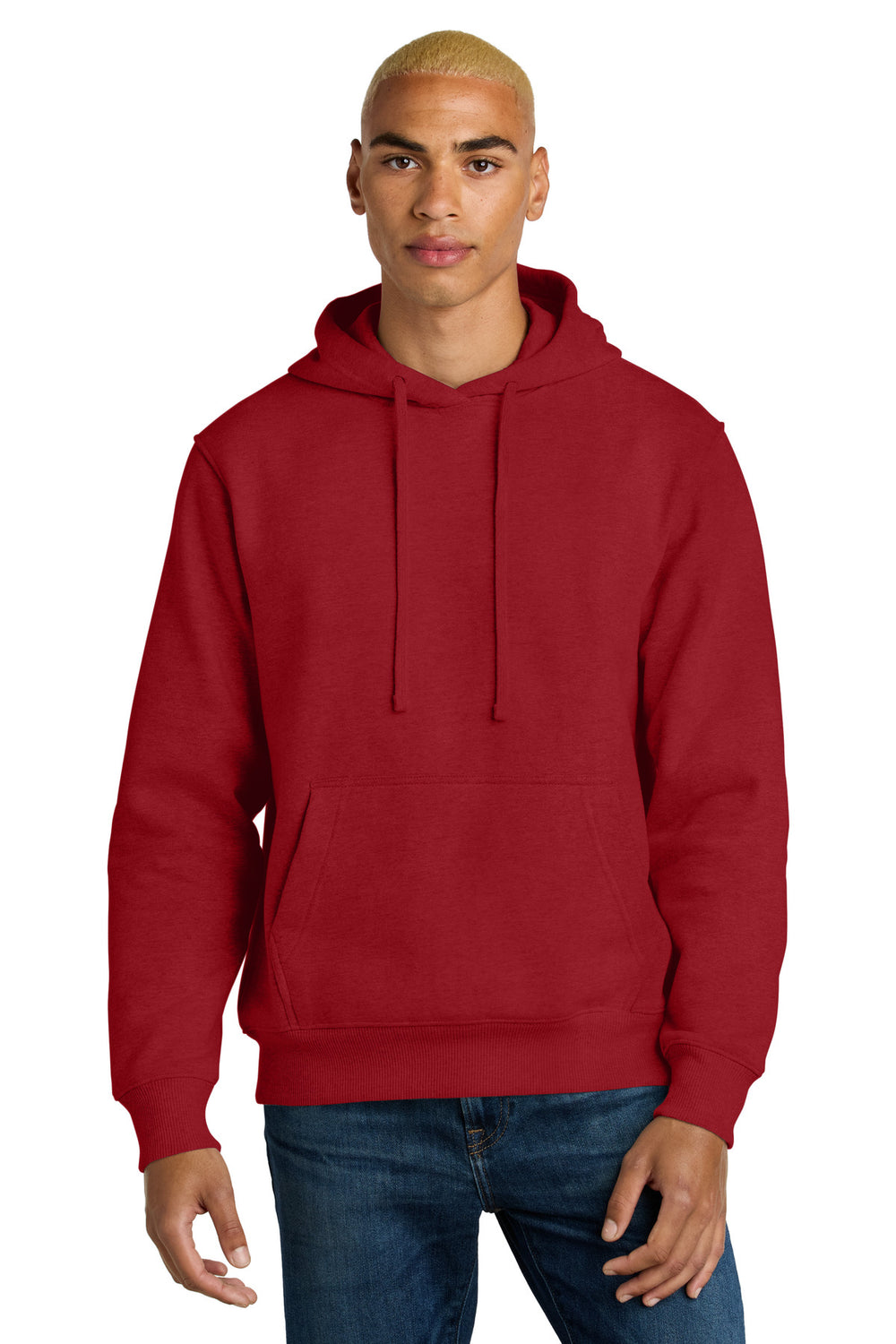 District® V.I.T.™ Super Heavyweight Fleece Hoodie - Classic Red - 2XL