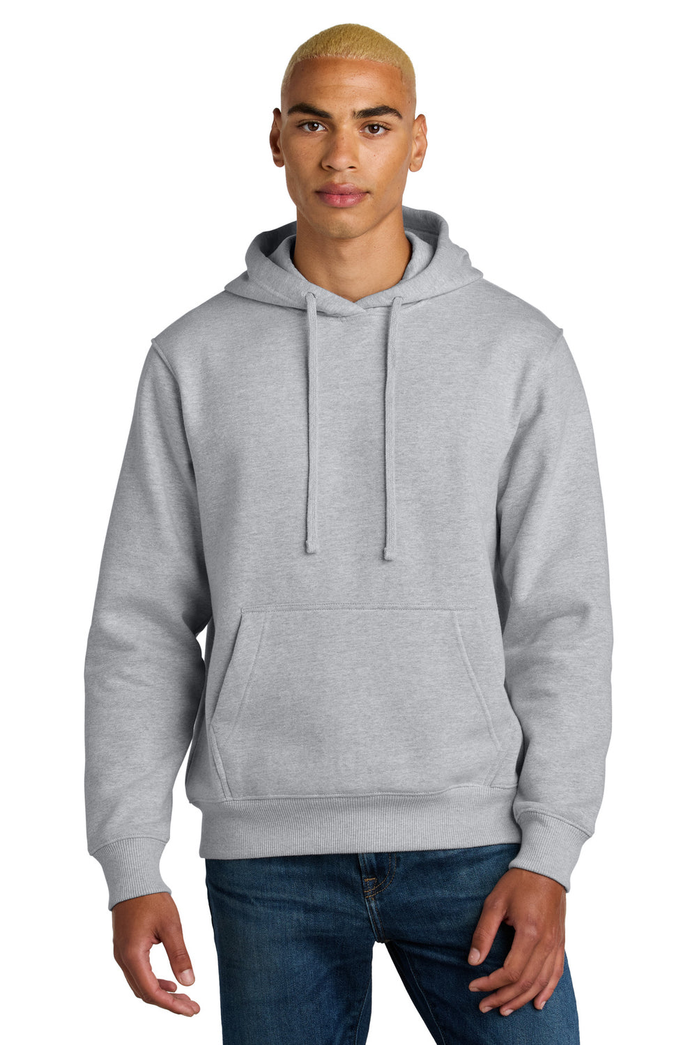 District® V.I.T.™ Super Heavyweight Fleece Hoodie - Light Heather Grey - XS