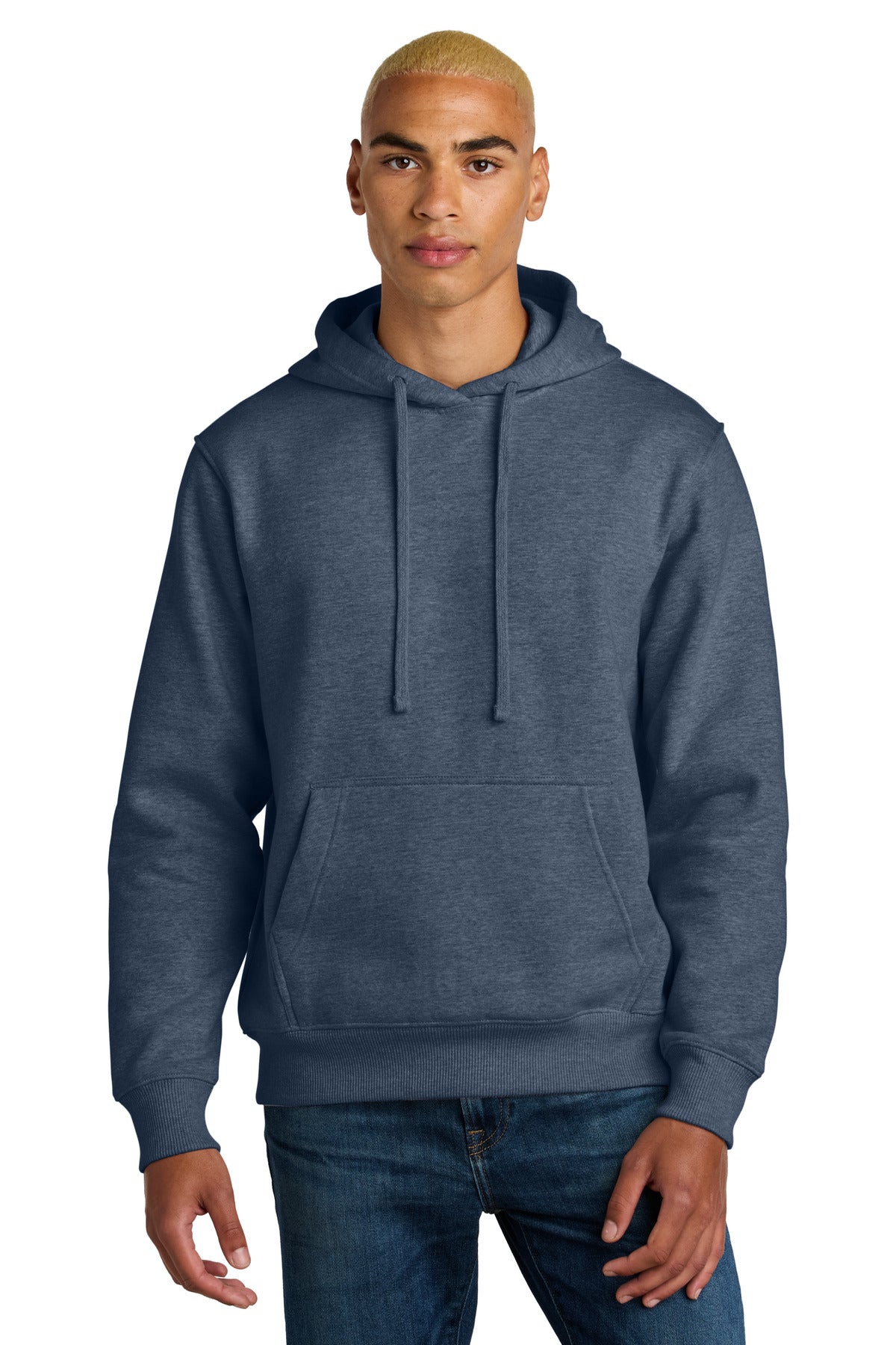 District® V.I.T.™ Super Heavyweight Fleece Hoodie - Navy Heather - XS
