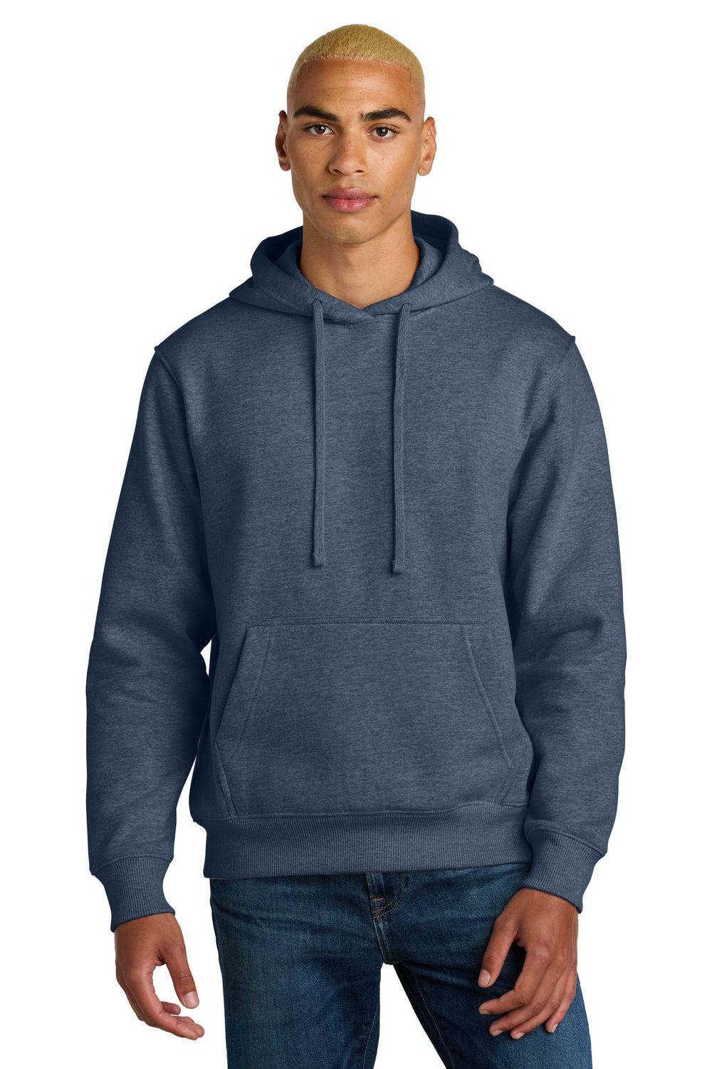 District® V.I.T.™ Super Heavyweight Fleece Hoodie - Navy Heather - XS