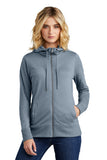 District® Women’s Featherweight French Terry™ Full-Zip Hoodie - Flint Blue Heather - XS