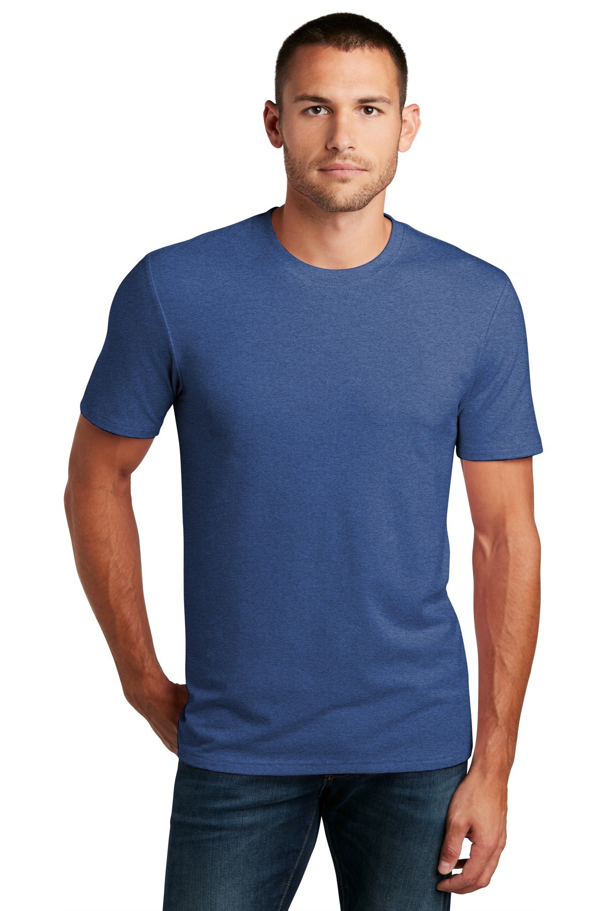 District® Flex Tee - Heathered Deep Royal - XS