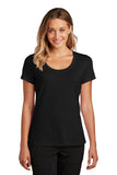 District ® Women’s Flex Scoop Neck Tee - Black - XS