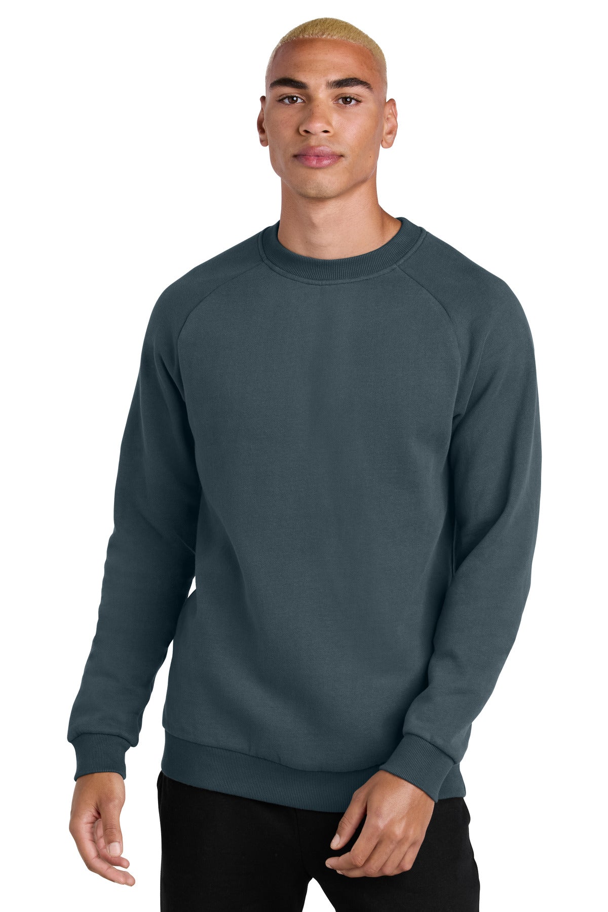 District® Cloud Fleece Crew - Deep Steel Blue - XS