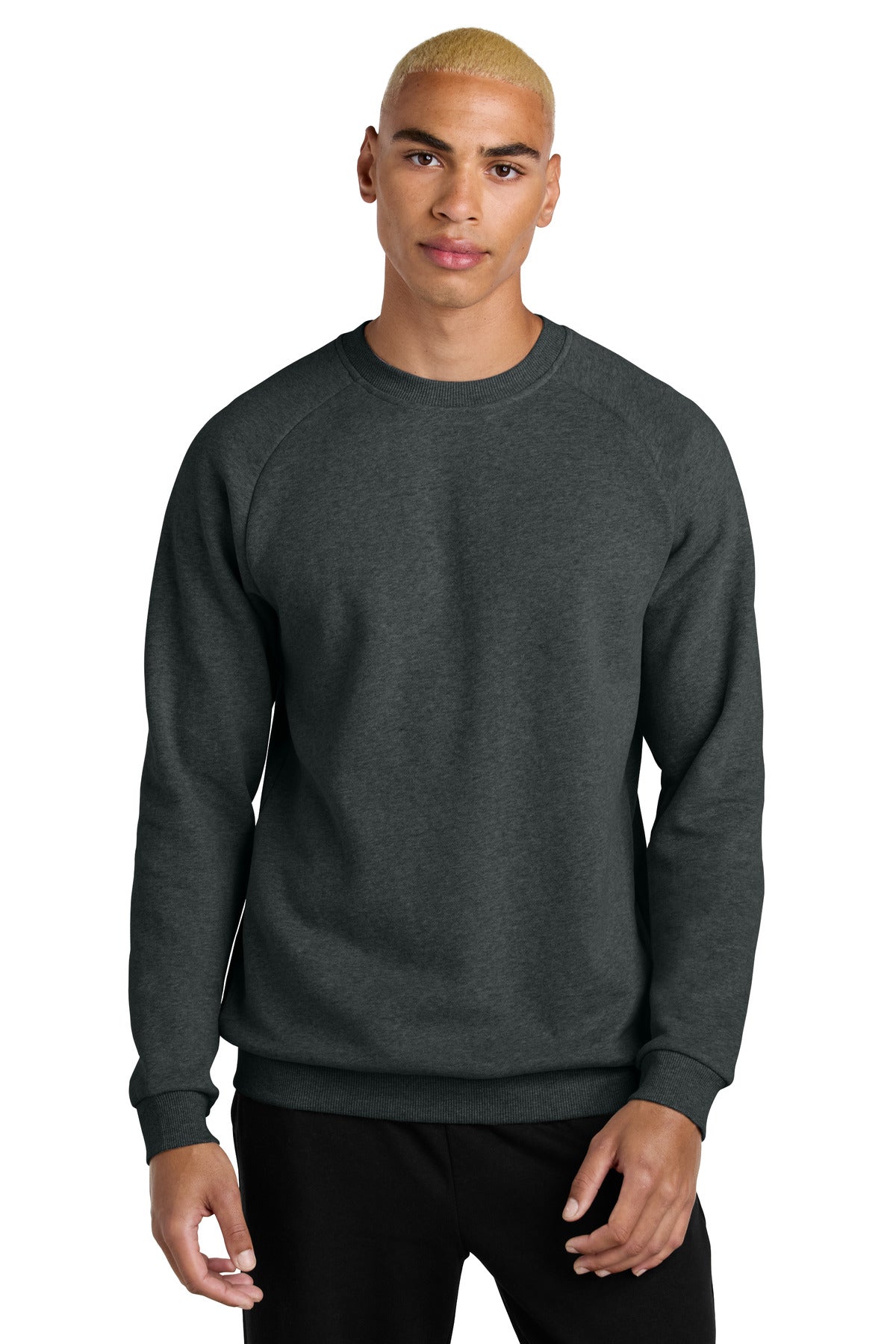 District® Cloud Fleece Crew - Heathered Charcoal - XS