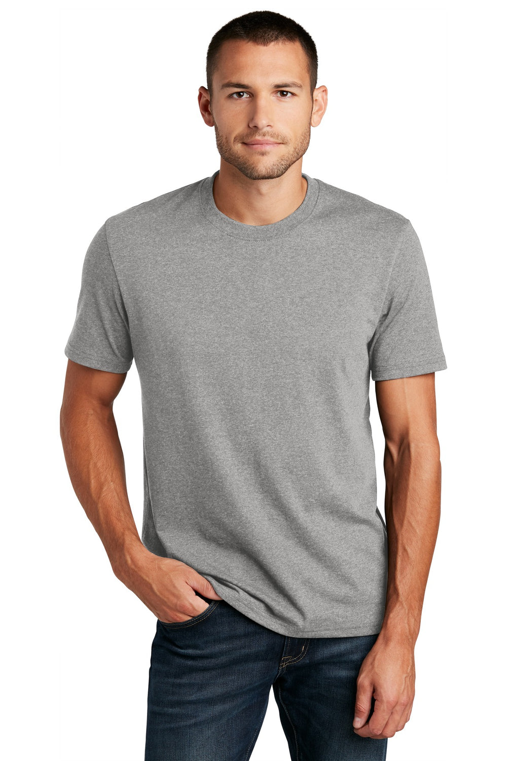 District® Re-Tee® - Light Heather Grey - XS