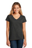 District ® Women’s Re-Tee ® V-Neck - Charcoal Heather - XS